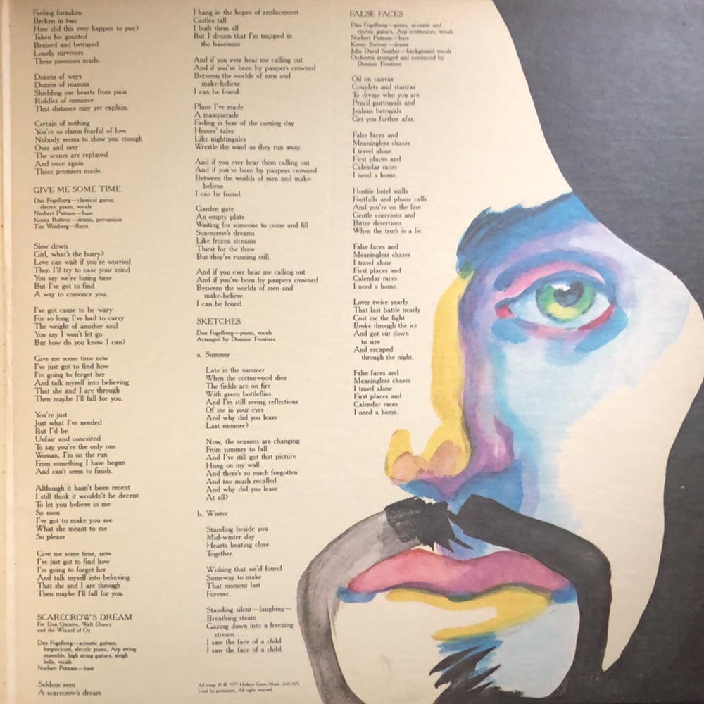 Dan Fogelberg Nether Lands Vinyl Lp